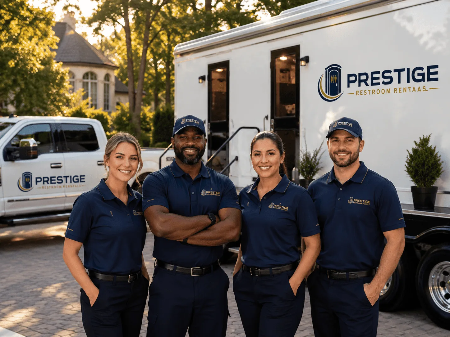 Trusted Luxury Portable Restrooms company in Blue River, WI